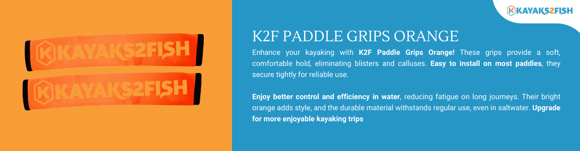 K2F Paddle Grips Orange
