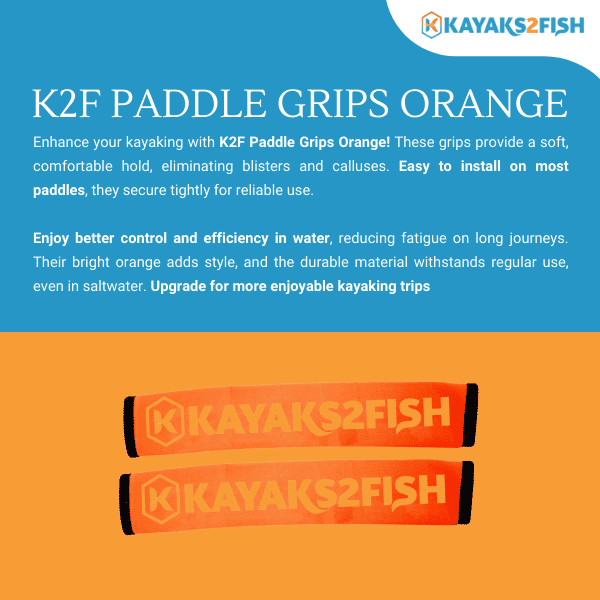K2F Paddle Grips Orange
