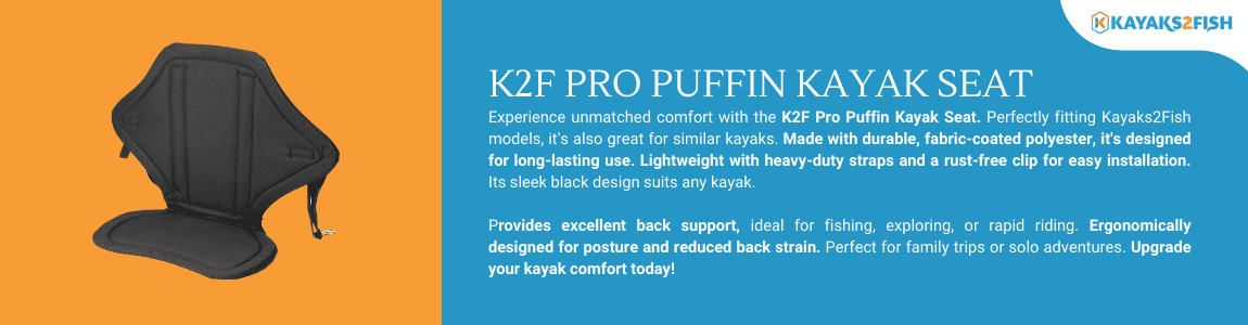 K2F Pro Puffin Kayak Seat