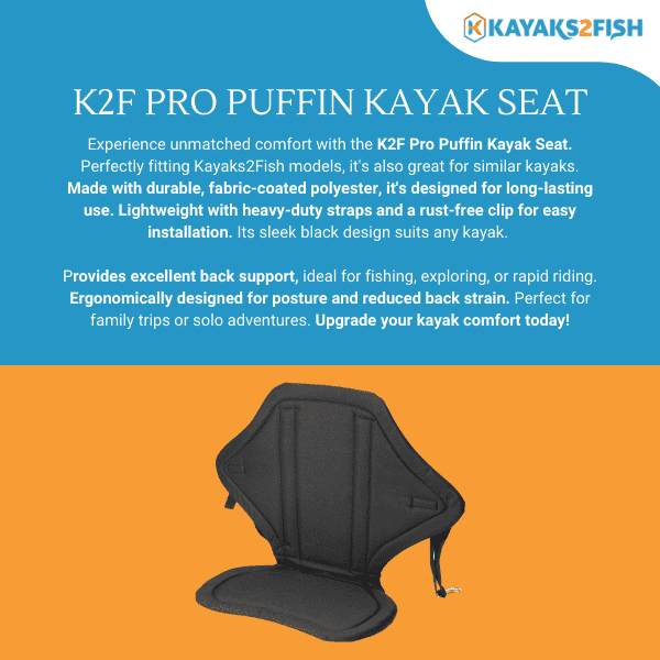 K2F Pro Puffin Kayak Seat