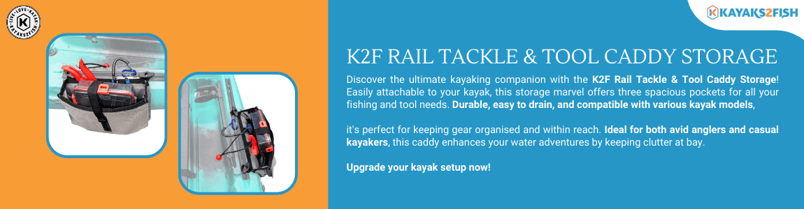 K2F Rail Tackle & Tool Caddy Storage

