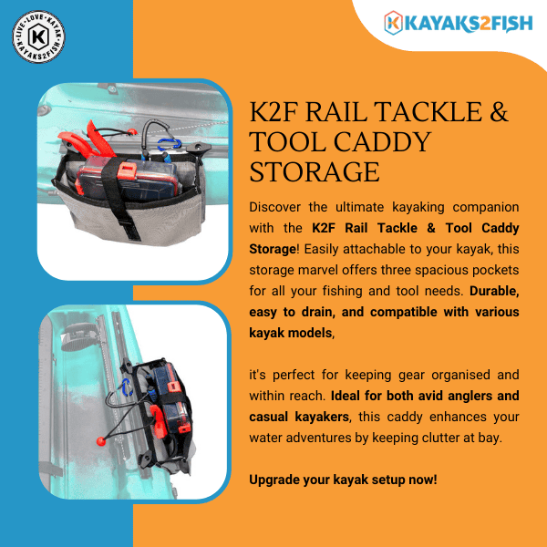 K2F Rail Tackle & Tool Caddy Storage
