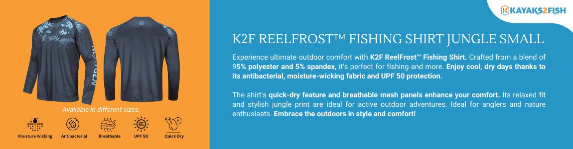 K2F ReelFrost™ Fishing Shirt Jungle