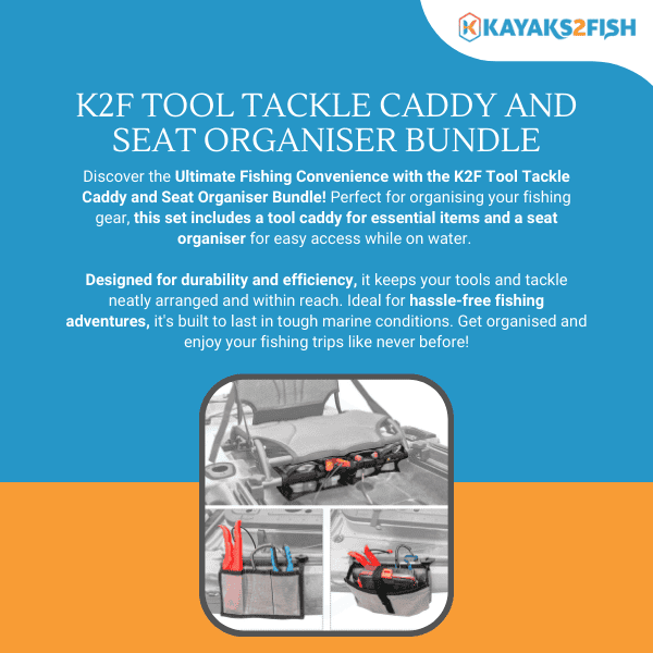 K2F Tool Tackle Caddy and Seat Organiser Bundle 