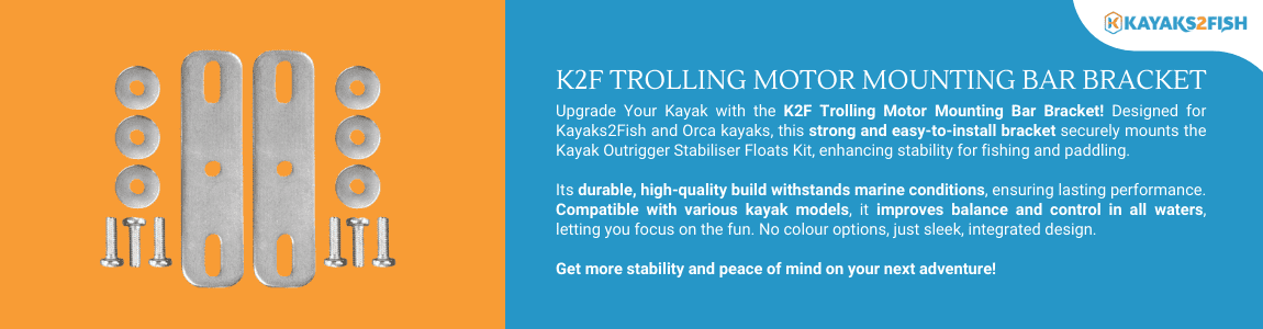 K2F Trolling Motor Mounting Bar Bracket