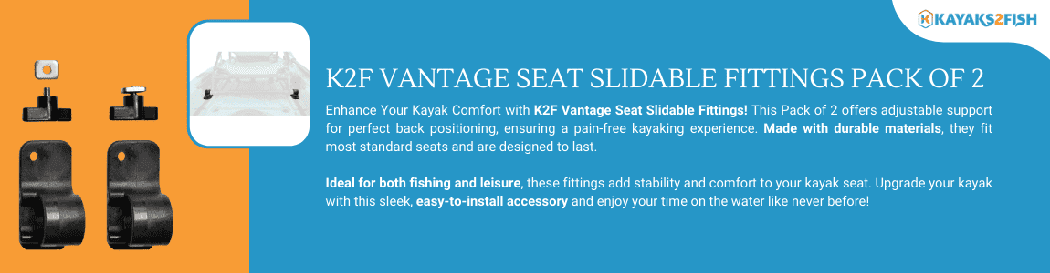 K2F Vantage Seat Slidable Fittings Pack of 2
