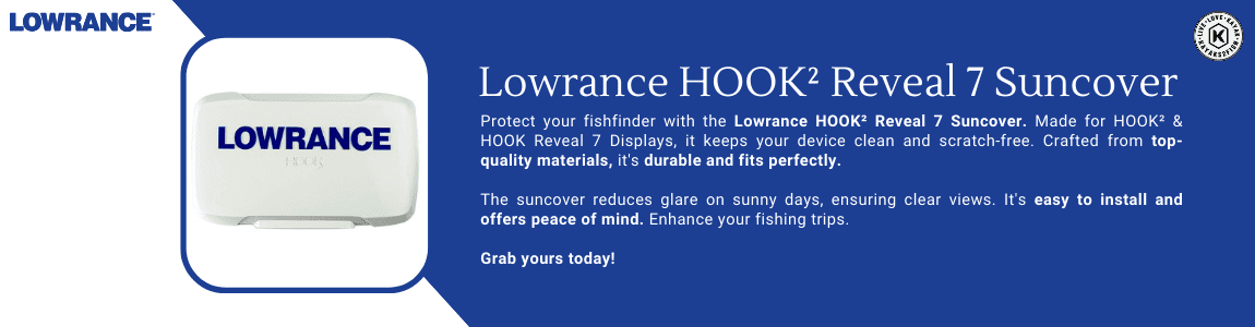 Lowrance HOOK² Reveal 7 Suncover