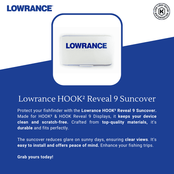 Lowrance HOOK² Reveal 9 Suncover
