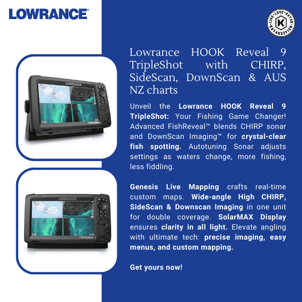 Lowrance Hook Reveal 9 Tripleshot ROW