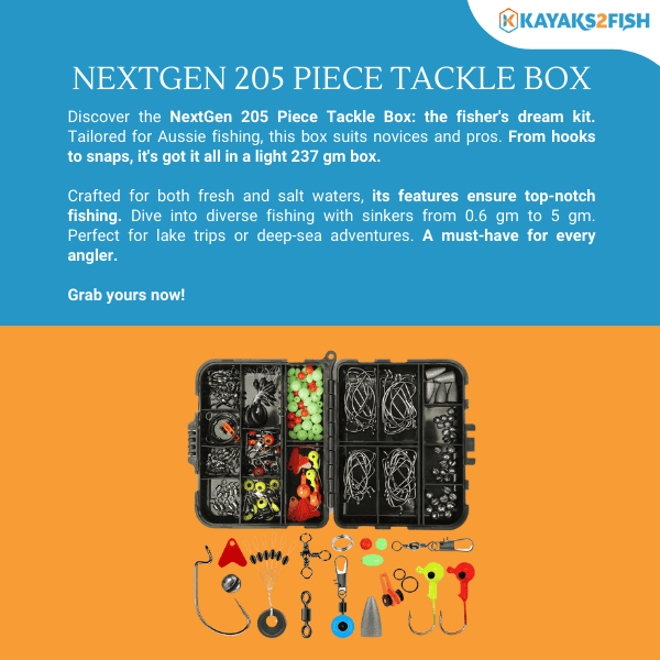 NextGen 205 Piece Tackle box - $20 - Kayaks2Fish