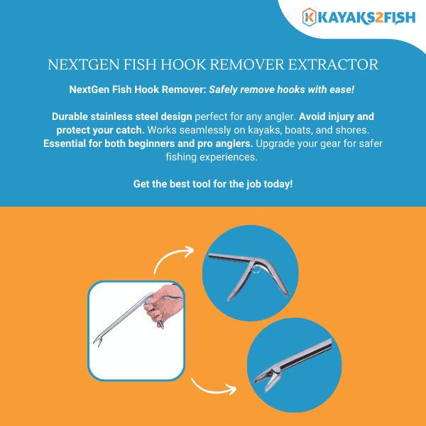 NextGen Fish Hook Remover Extractor - $10 - Kayaks2Fish