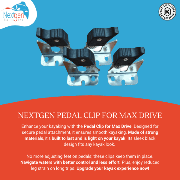 NextGen Pedal Clip for Max Drive