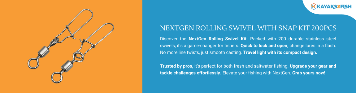 NextGen  Rolling Swivel With Snap Kit 200pcs