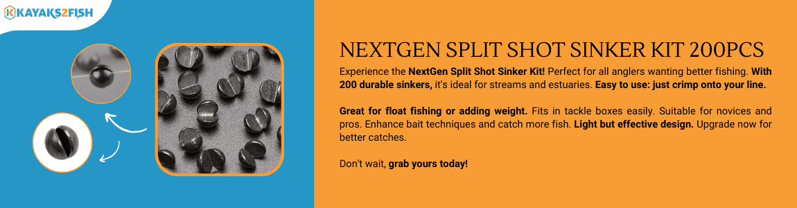 NextGen Split Shot Sinker Kit 200pcs