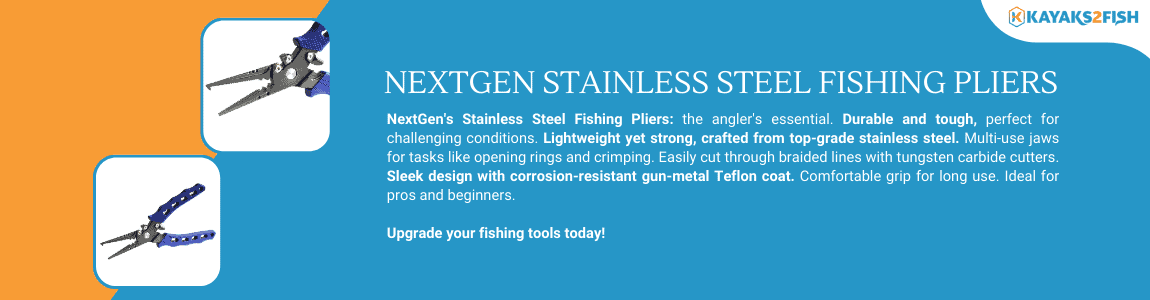 NextGen Stainless Steel Fishing Pliers