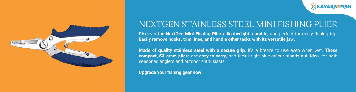 NextGen Stainless Steel Mini Fishing Plier