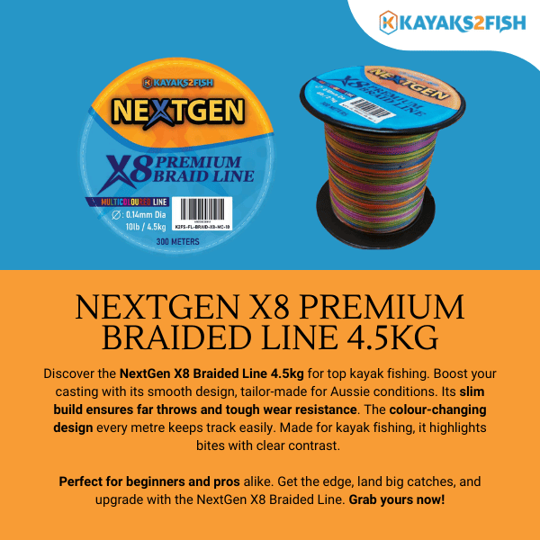 NextGen X8 Premium Braided Line 4.5kg