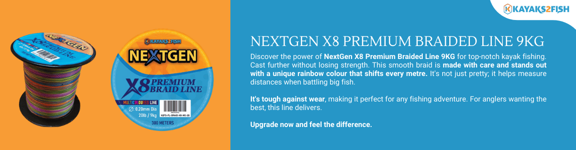NextGen X8 Premium Braided Line 6.8KG
