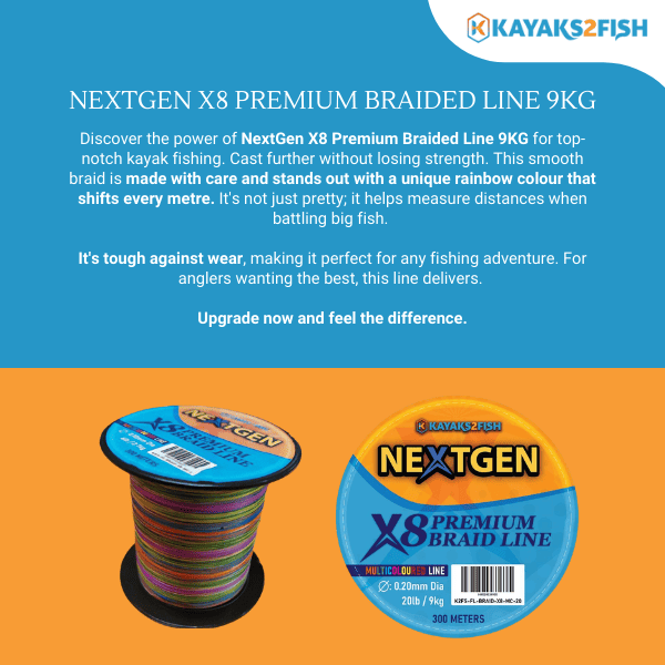 NextGen X8 Premium Braided Line 9KG