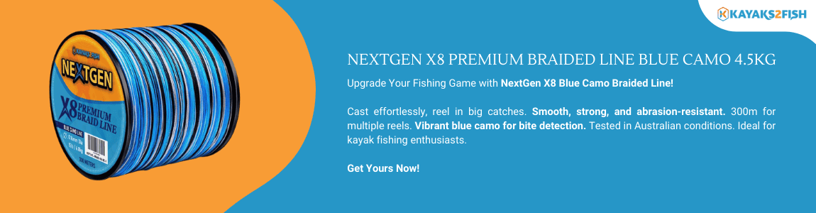 NextGen X8 Premium Braided Line Blue Camo 4.5KG