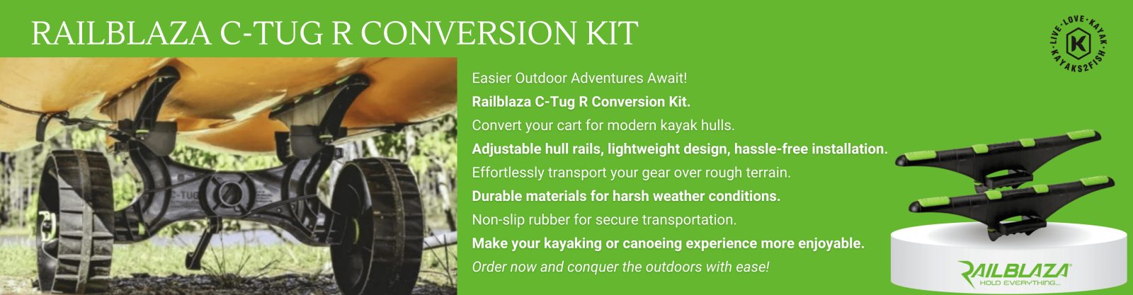 Railblaza C-Tug R Conversion Kit