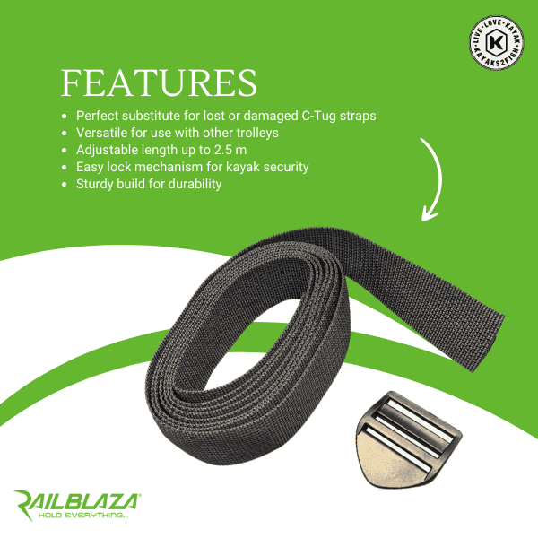 Railblaza C-Tug Strap Extender Kit