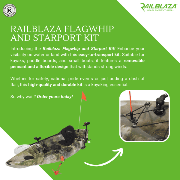 Railblaza Flagwhip and Starport Kit