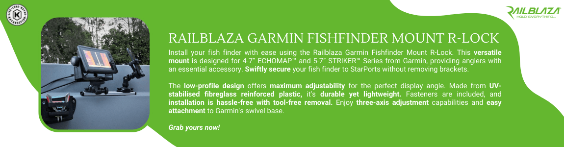 Railblaza Garmin Fishfinder Mount R-Lock