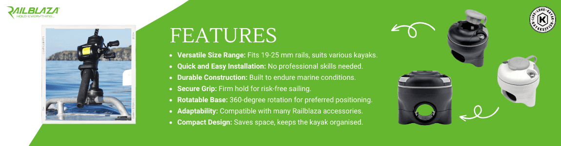 Railblaza RailMount 19 to 25mm