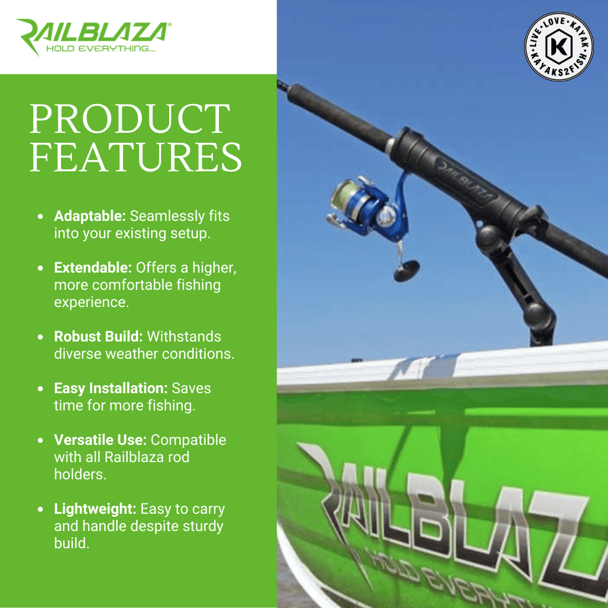 Railblaza Rod Holder Extender