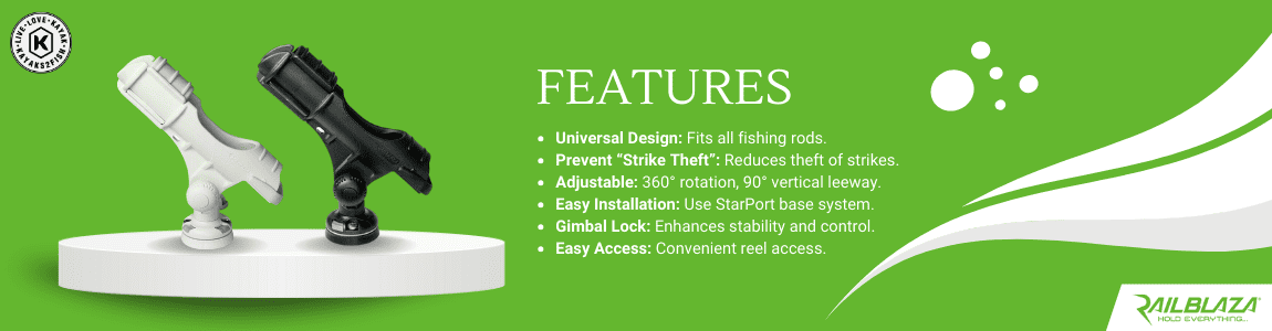 Railblaza Rod Holder II and Starport