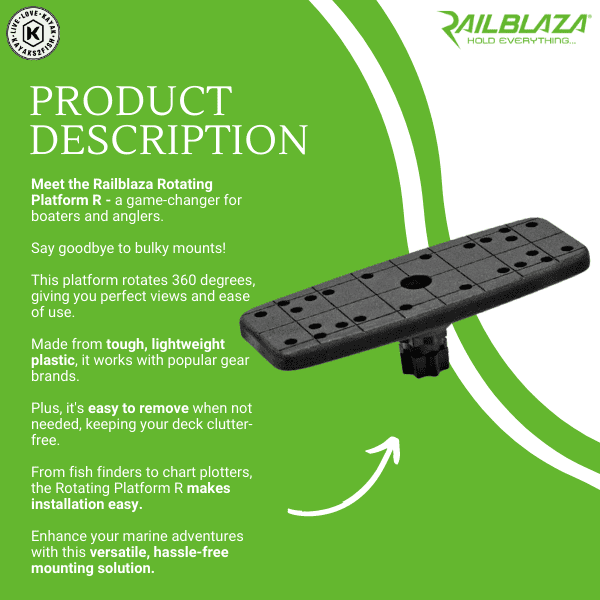 RAILBLAZA Rotating Accessory Platform R –