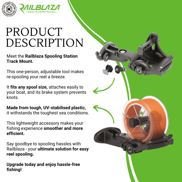 Railblaza Spooling Station Tracmount - 09-4160-11