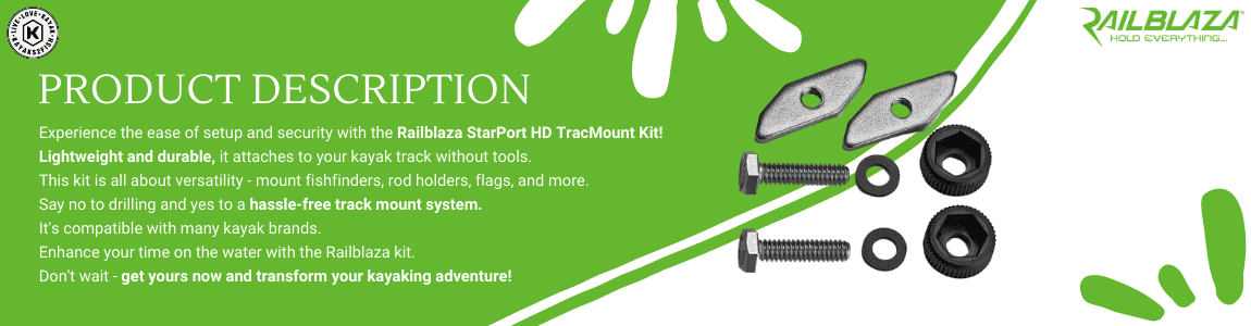Railblaza StarPort HD TracMount Kit