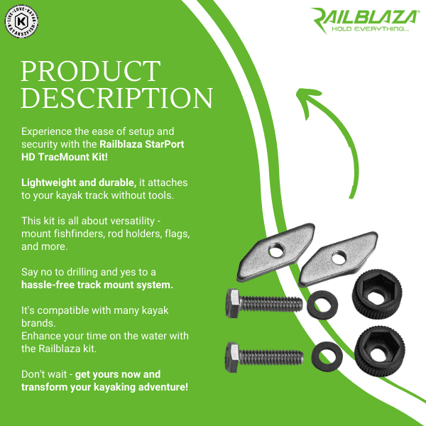 Railblaza StarPort HD TracMount Kit