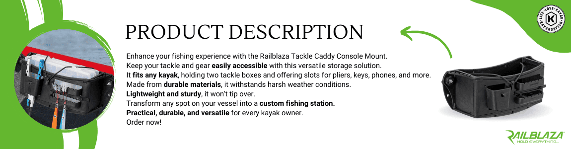 Railblaza Tackle Caddy Console Mount
