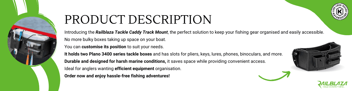 Railblaza Tackle Caddy Track Mount