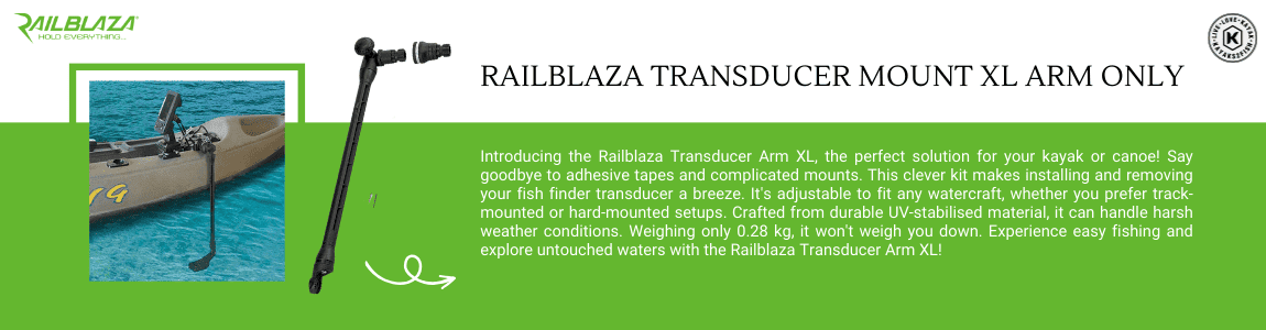 Railblaza Transducer Mount XL Arm Only
