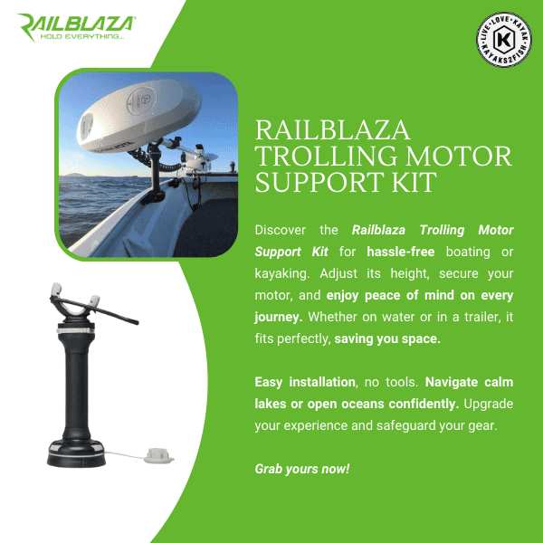 Railblaza Trolling Motor Support Kit