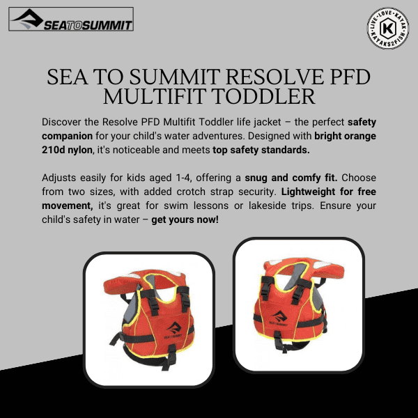 Sea to Summit Resolve PFD Multifit Toddler - $89 - Kayaks2Fish