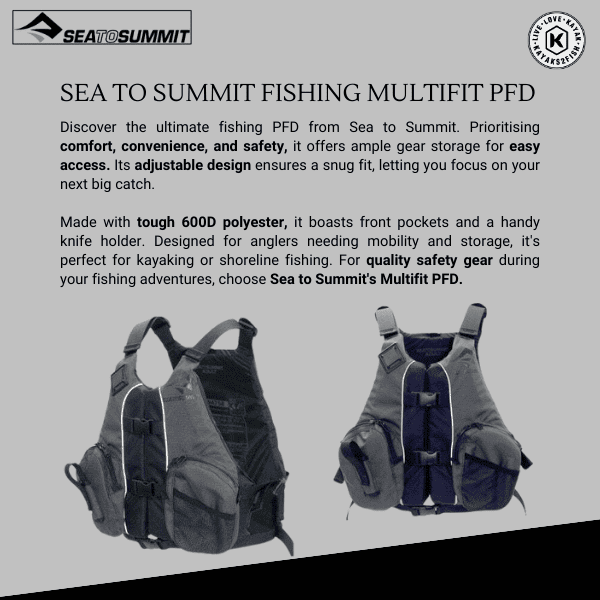 Sea to Summit Fishing Multifit PFD