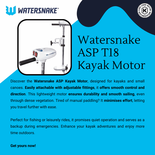 Watersnake ASP T18 Kayak Motor