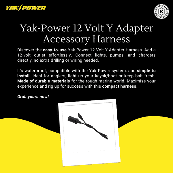 Yak-Power 12 Volt Y Adapter Accessory Harness