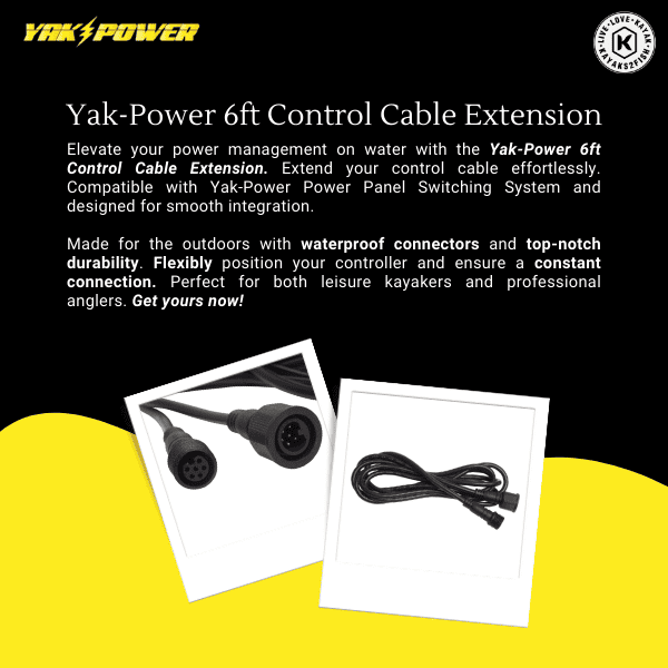 Yak-Power 6ft Control Cable Extension
