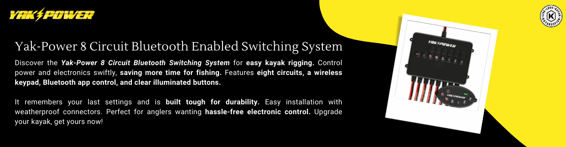 Yak-Power 8 Circuit Bluetooth Enabled Switching System