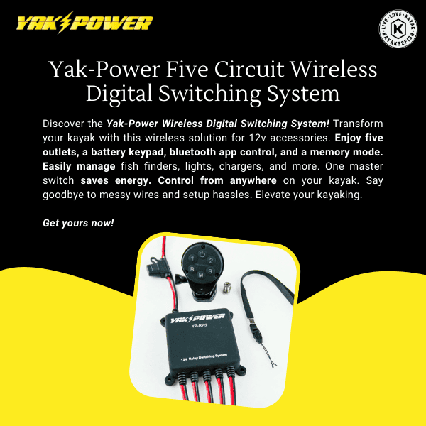 Yak-Power Five Circuit Wireless Digital Switching System
