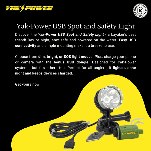 Yak-Power USB Spot and Safety Light
