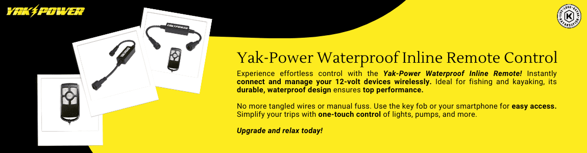 Yak-Power Waterproof Inline Remote Control
