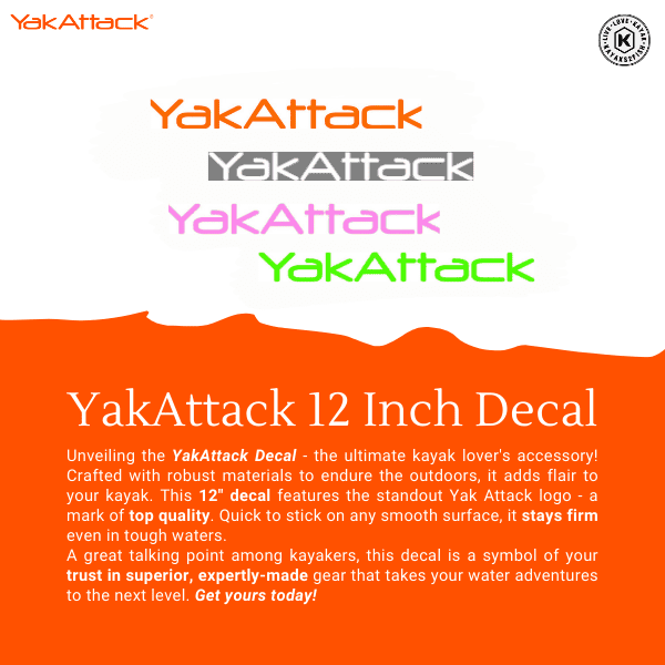 YakAttack 12 Inch Decal