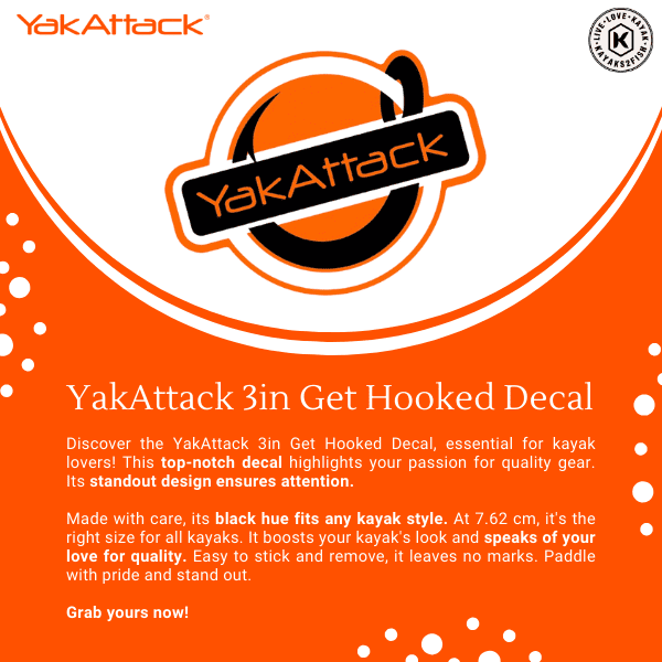 YakAttack 3in Get Hooked Decal